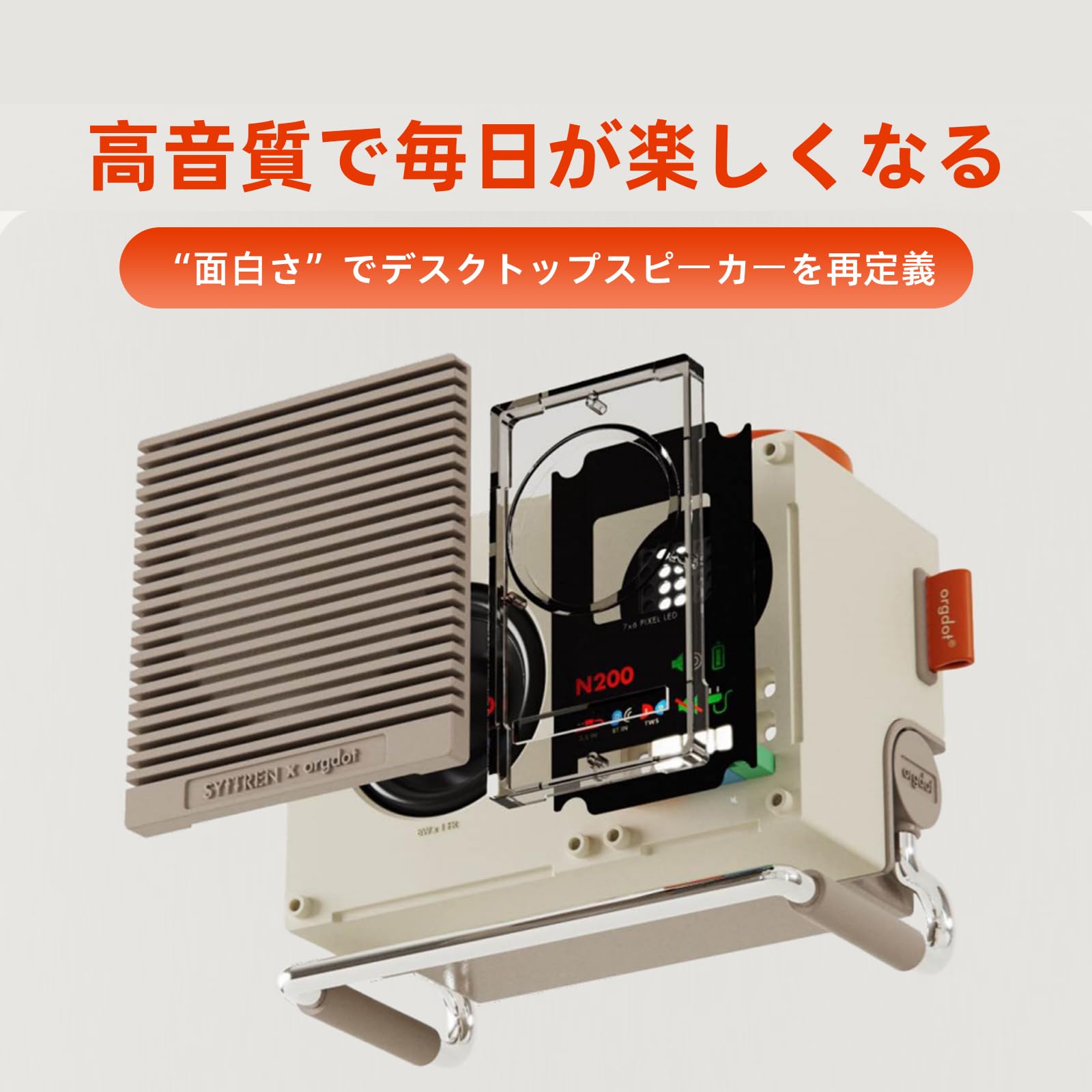 SYTREN N200 bluetoothスピーカー Amazon.com: syitren N200 Bluetooth Speaker, TWS Pairing, Retro